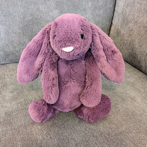 Jellycat Medium Bashful Plum Bunny- Retired & Rare